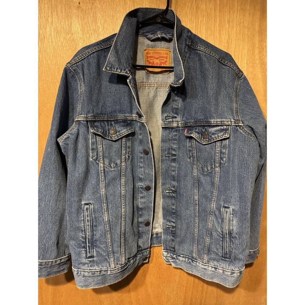 Levi's Men's Denim Classic Trucker Jacket Blue Large